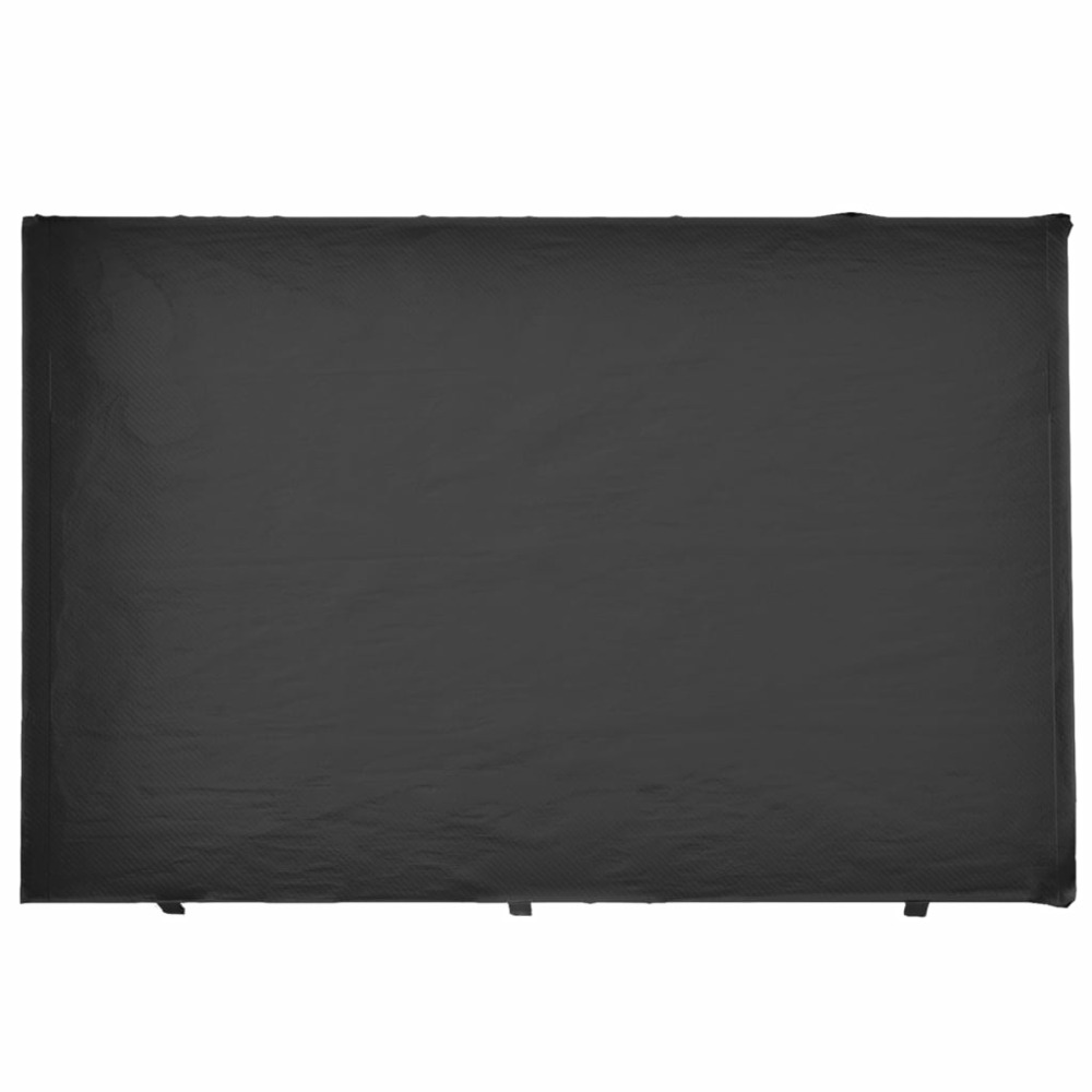 Housses de balancelle 2 pcs 12 œillets 215x150x130/150 cm pe