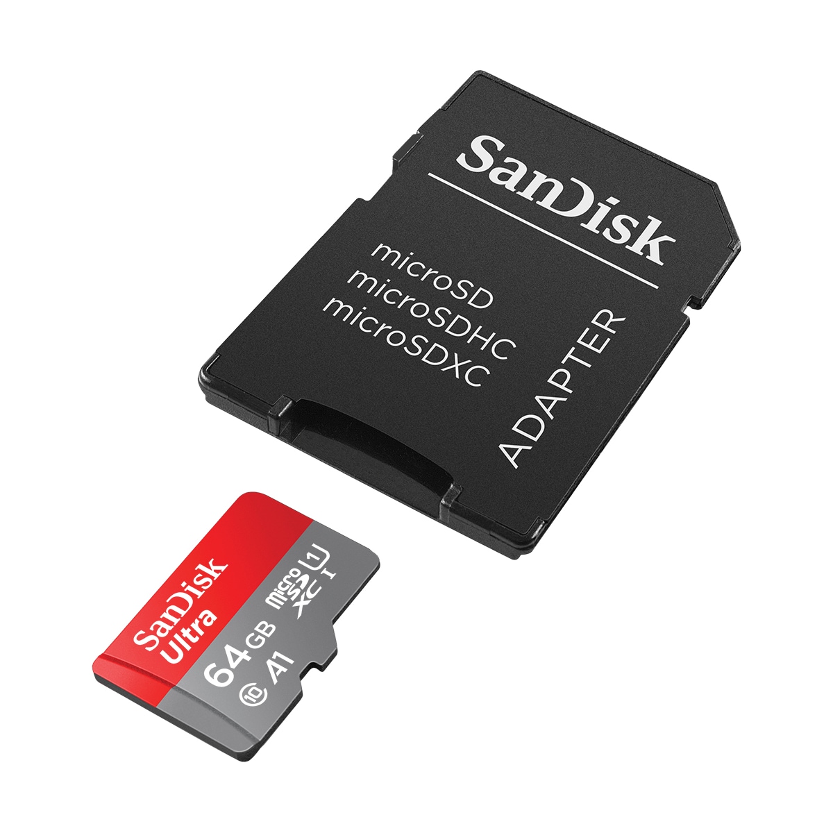SanDisk Ultra® 64GB microSDXC™ UHS-I-kort