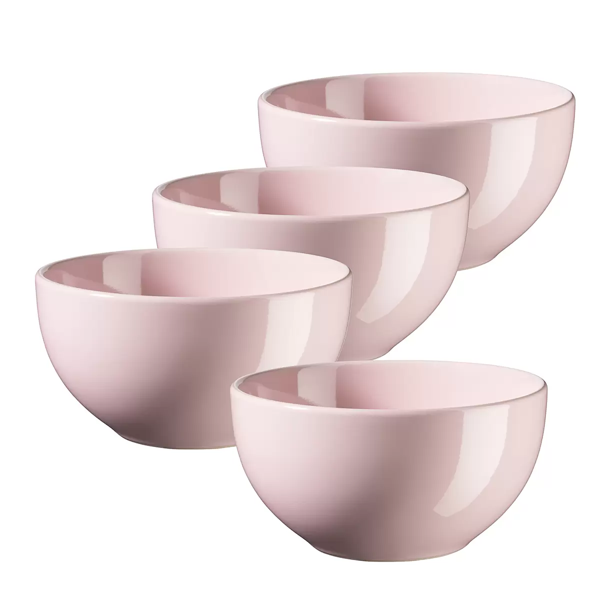 Schüsselset 4tlg. Inoda Rosa
