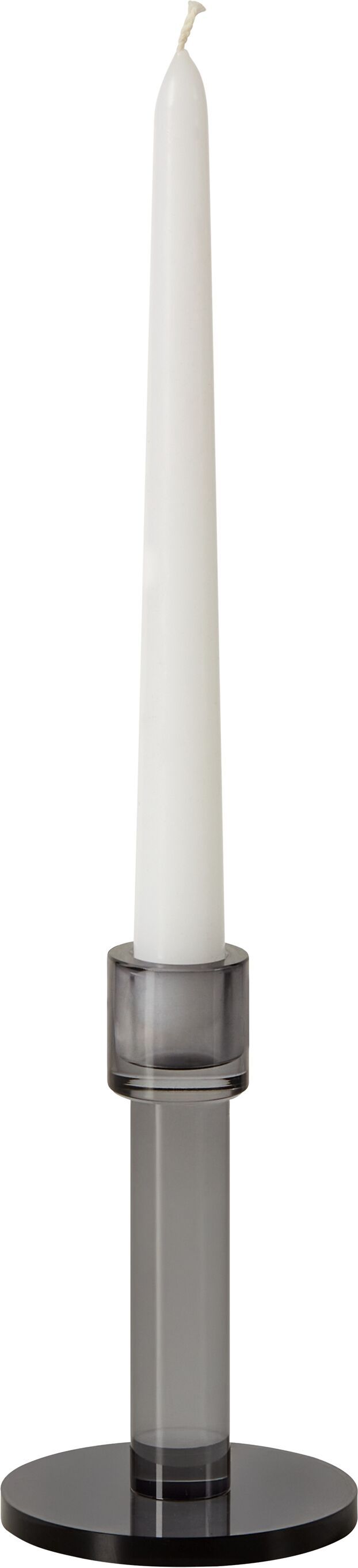 KAYLANI Kerzenständer - Schwarz / H: 14.2 cm