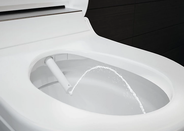 Pack WC japonais lavant suspendu Geberit Laita Premium Rimfree