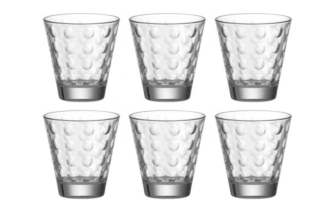 Trinkglas Optic 215 ml, 6 Stück, TransparentGläser-Set
