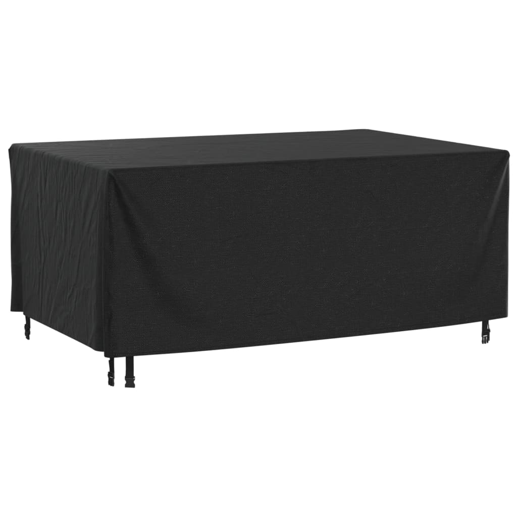Housse de salon de jardin noir 172x113x73 cm imperméable 420d