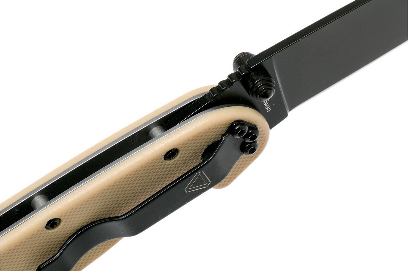Ontario RAT-2 D2 desert tan, plain edge black, 8830DT
