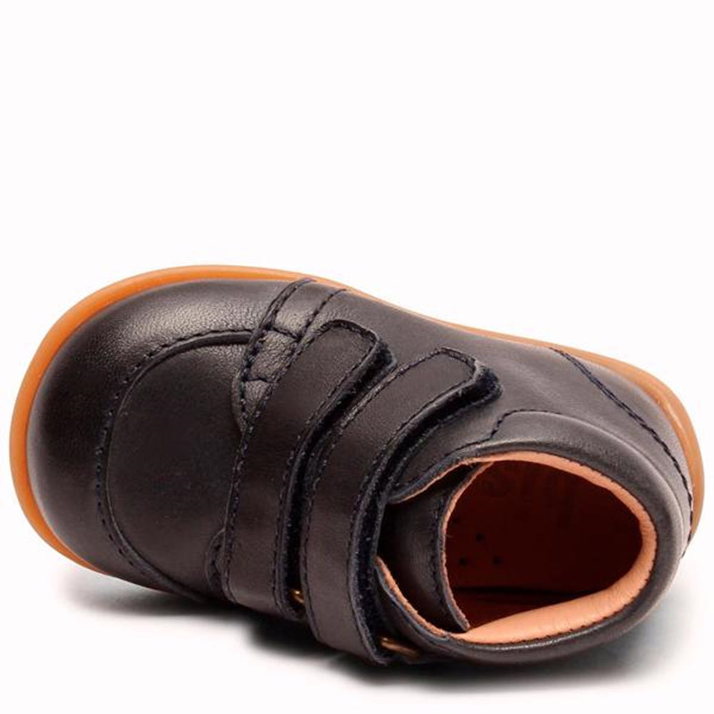 Begyndersko Luca Velcro Navy - Bisgaard → Luksusbaby.dk