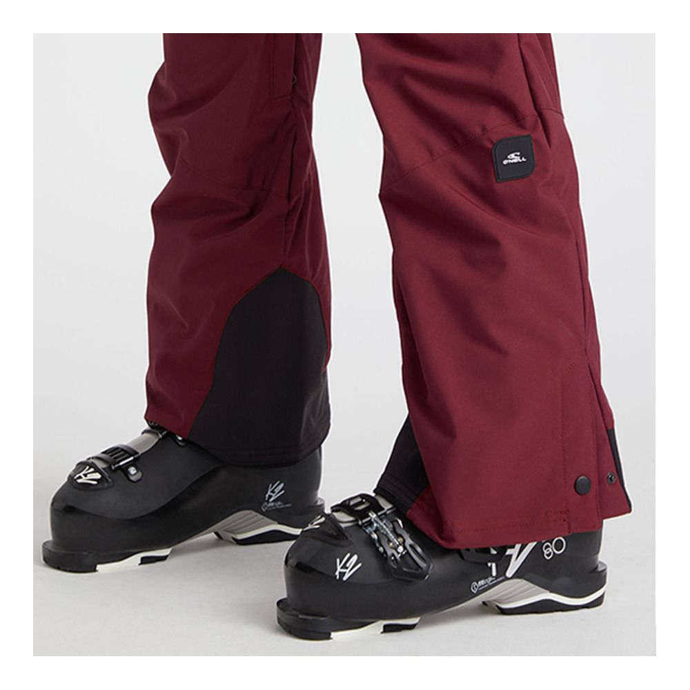 O'Neill O'RIGINALS - Pantalon À bretelles Femme windsor wine