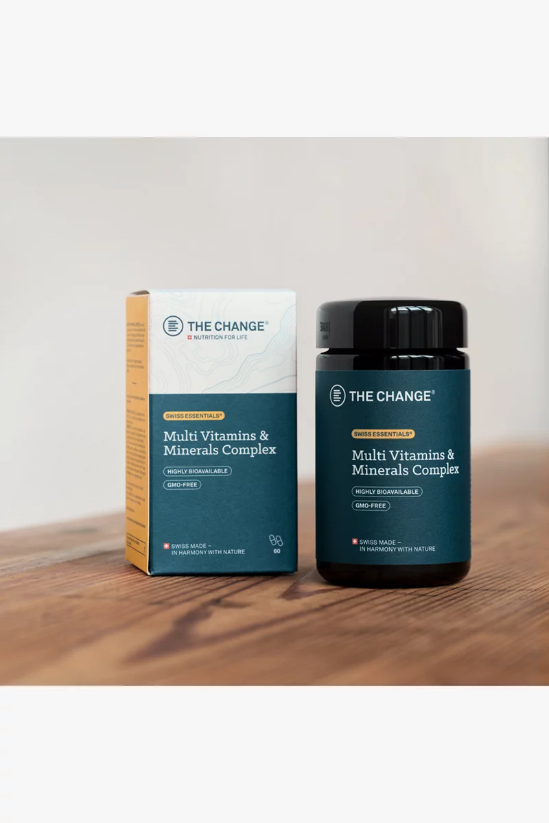 BE THE CHANGE Multi Vitamins & Minerals Complex 60 Kapseln