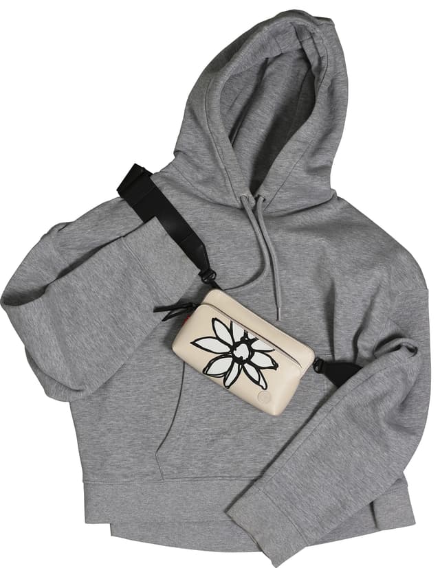 Golla Semi telefontaske (beige flower)
