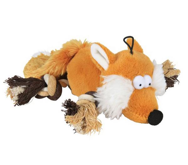 Trixie Hundespielzeug Fuchs, ca. B34 cm