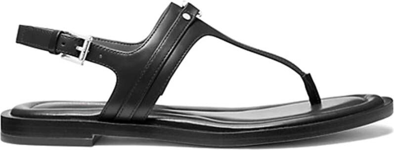 MICHAEL KORS Zwarte Sandalen Mandy Thong Sandal