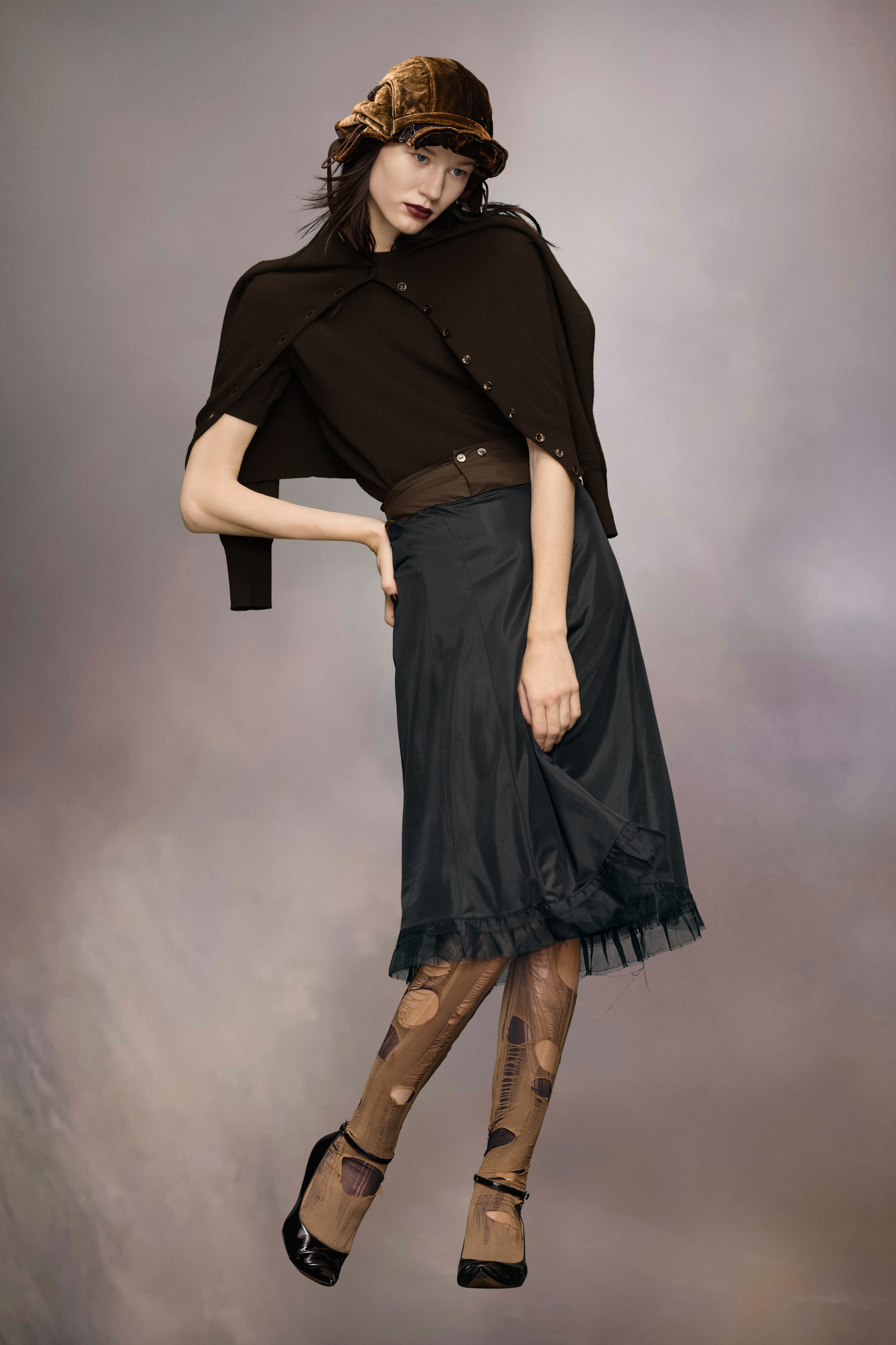 Cardigan en laine Tapenade