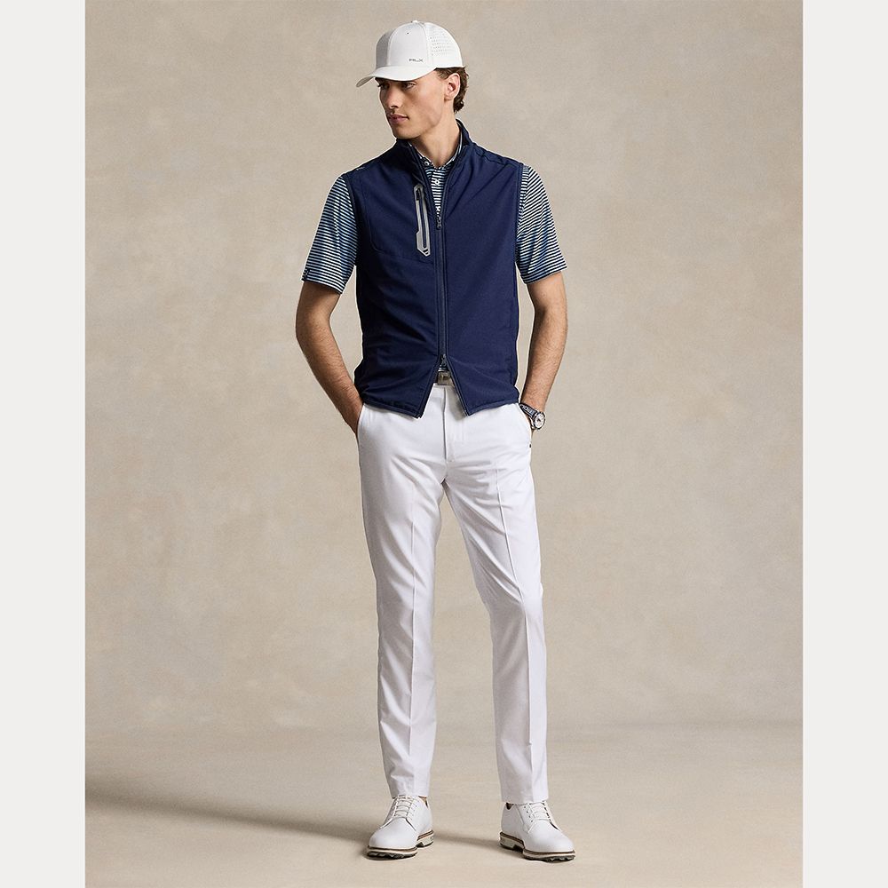 Hybrid Full-Zip Vest Herre Navy