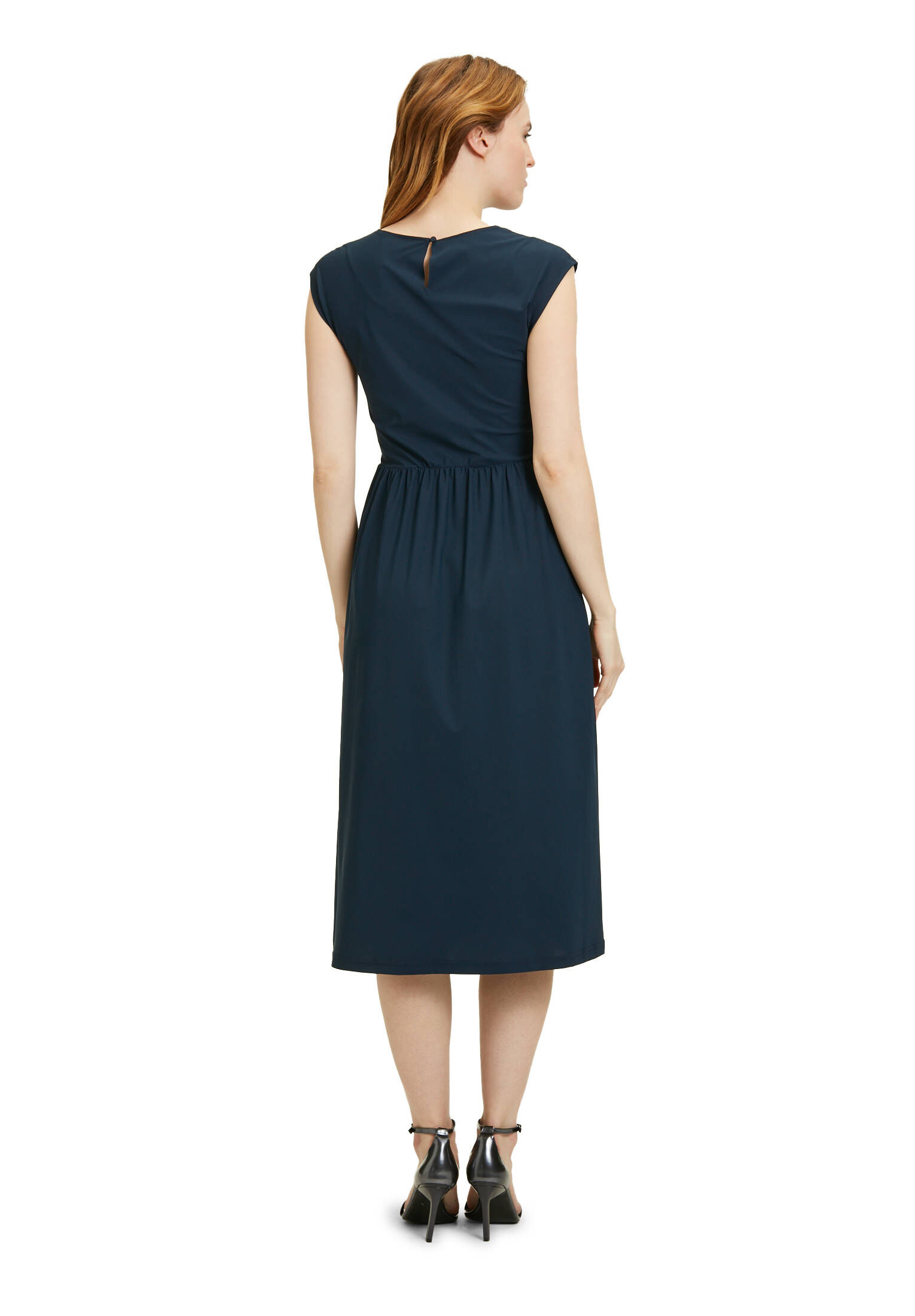 Betty & Co| Damen Jerseykleid mit Raffung