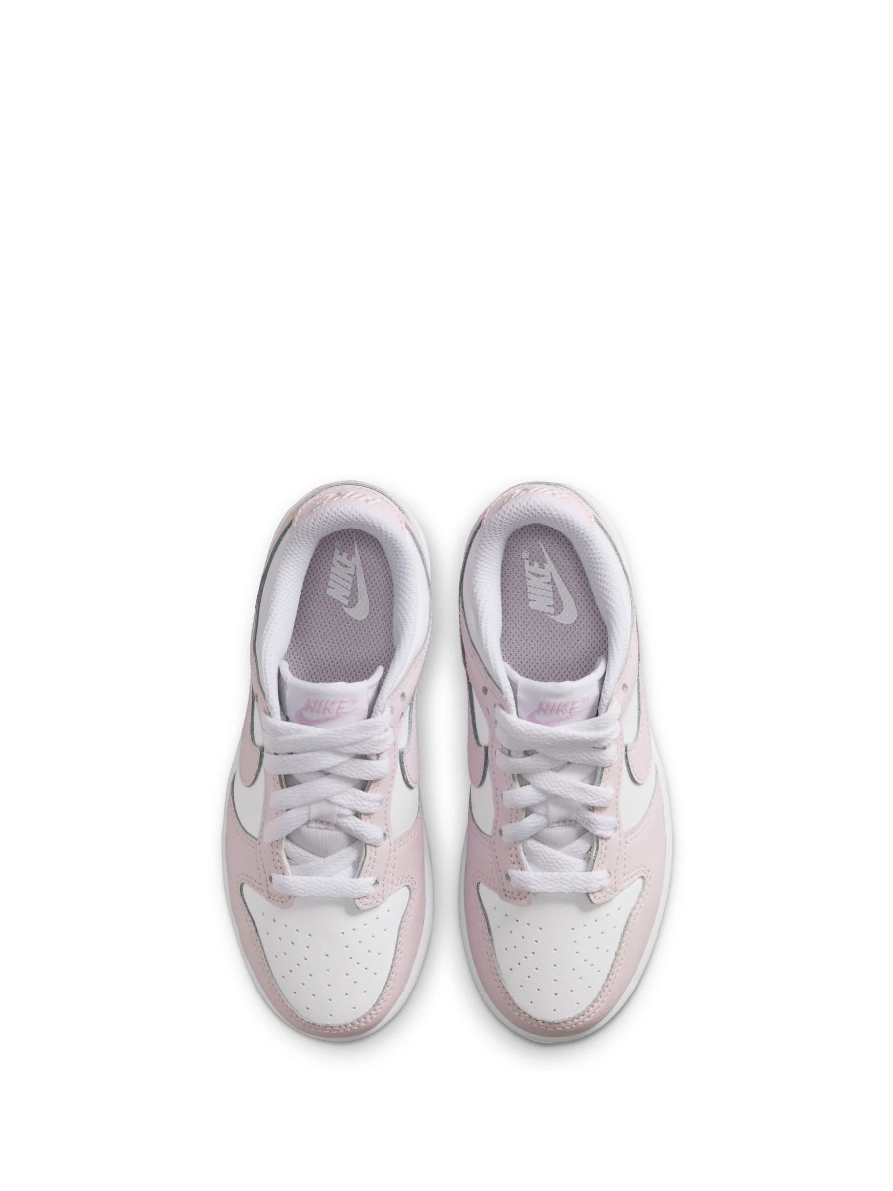 Witte lichte violette - Nike Junior Dunk Low sportschoenen