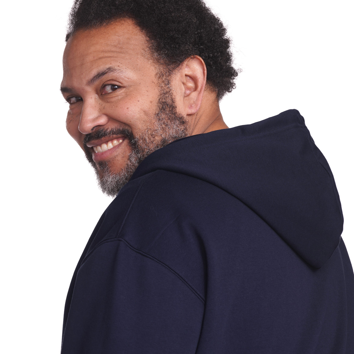 VanVaan Herren Sweatjacke in Unifarben dunkelblau