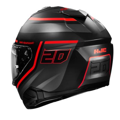 Casque Hjc I71 - FQ20 FABIO QUARTARARO - Rouge / Noir