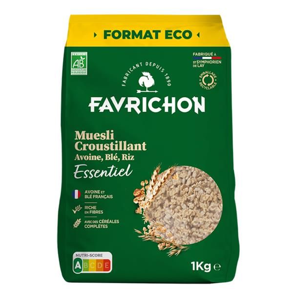 Mistura De Cereais Crocantes Natural Bio