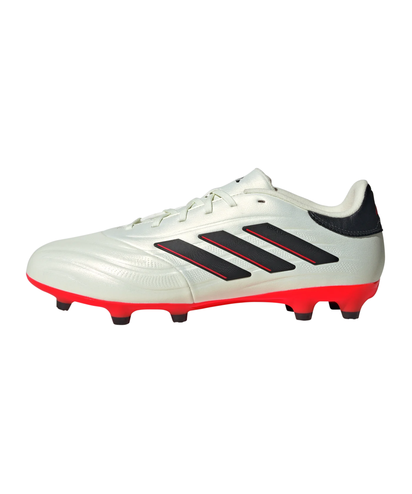 adidas COPA Pure 2 League FG Solar Energy Weiss Schwarz Rot