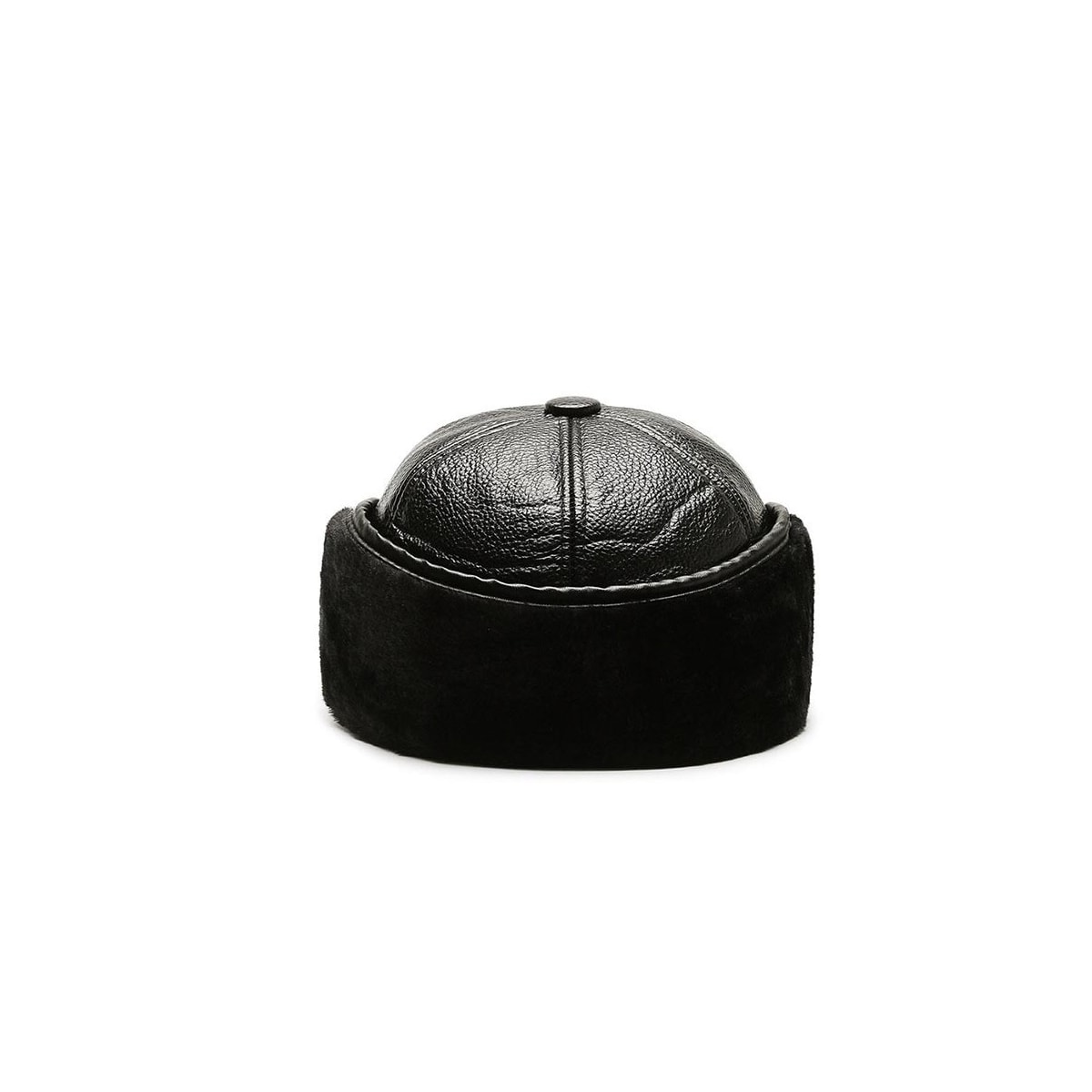 Cap med øreklaffer Grå M