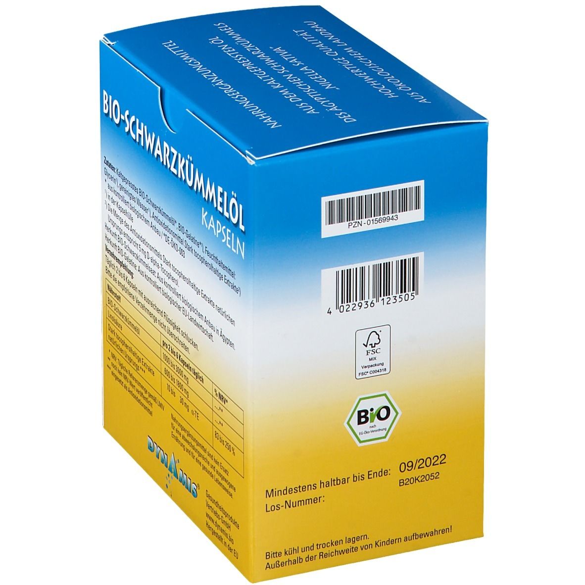 DYNAMIS® BIO SCHWARZKÜMMELÖL 5 von 5