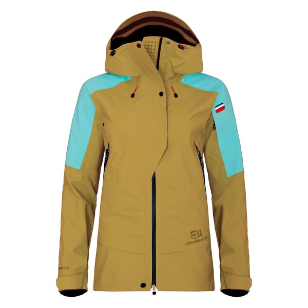 Veste de ski ELEVENATE W PURE JACKET MUSTARD BROWN