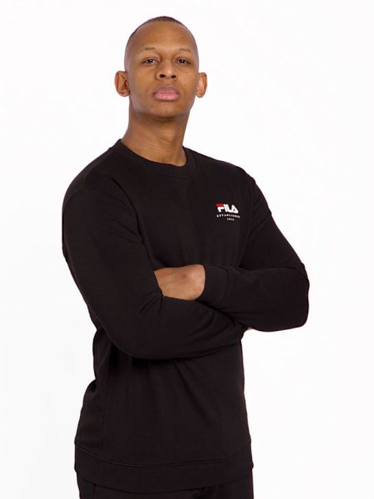 FILA Pullover Schwarz