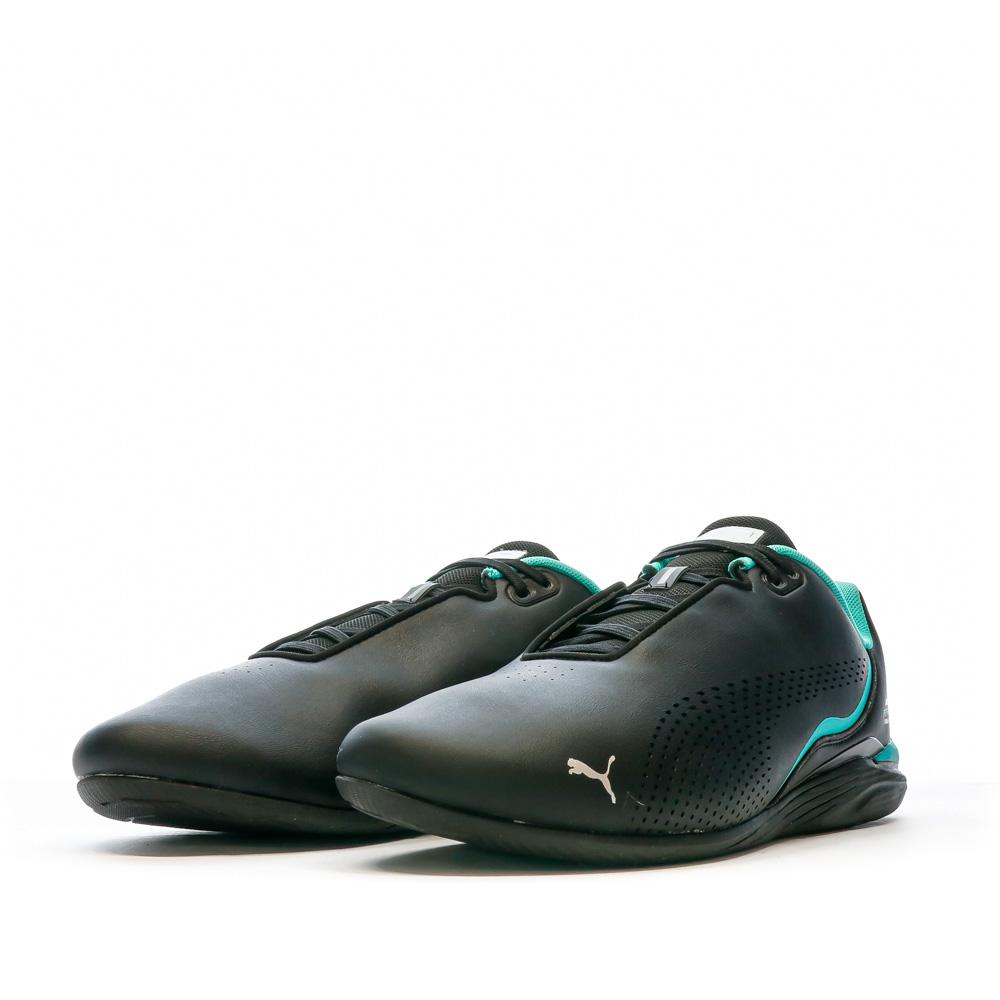 Puma Baskets Noires/Turquoises Homme Puma Mercedes Cat Decima Puma