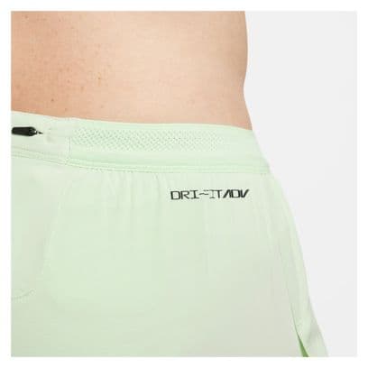 Short splité Nike Dri-Fit ADV Aeroswift 2in Vert