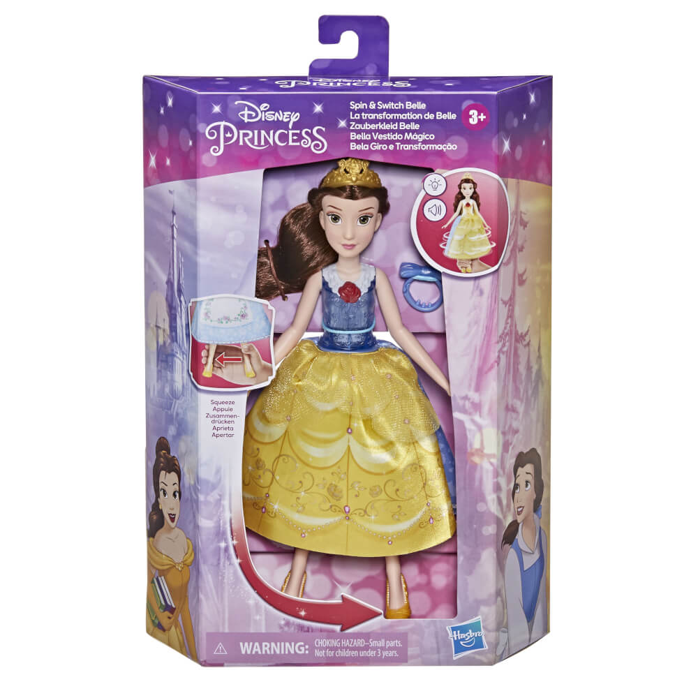 Disney Princess Zauberkleid Belle m. Wechselfunktion