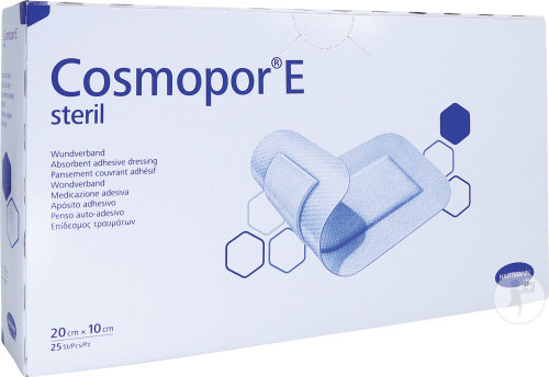 Hartmann Cosmopor E Pansements Stériles Adhésifs 20x10cm Pièces 25 (9008765)