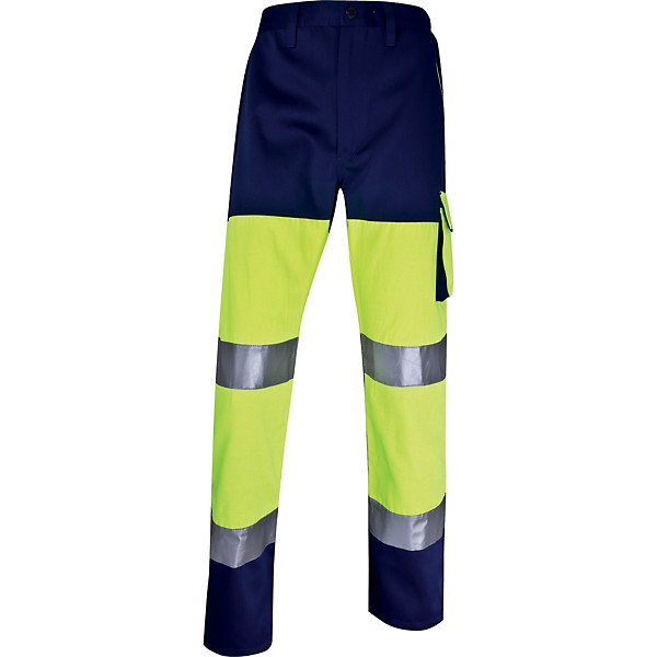 Pantalon de travail haute visibilité Panostyle Delta Plus, Taille XXXL.