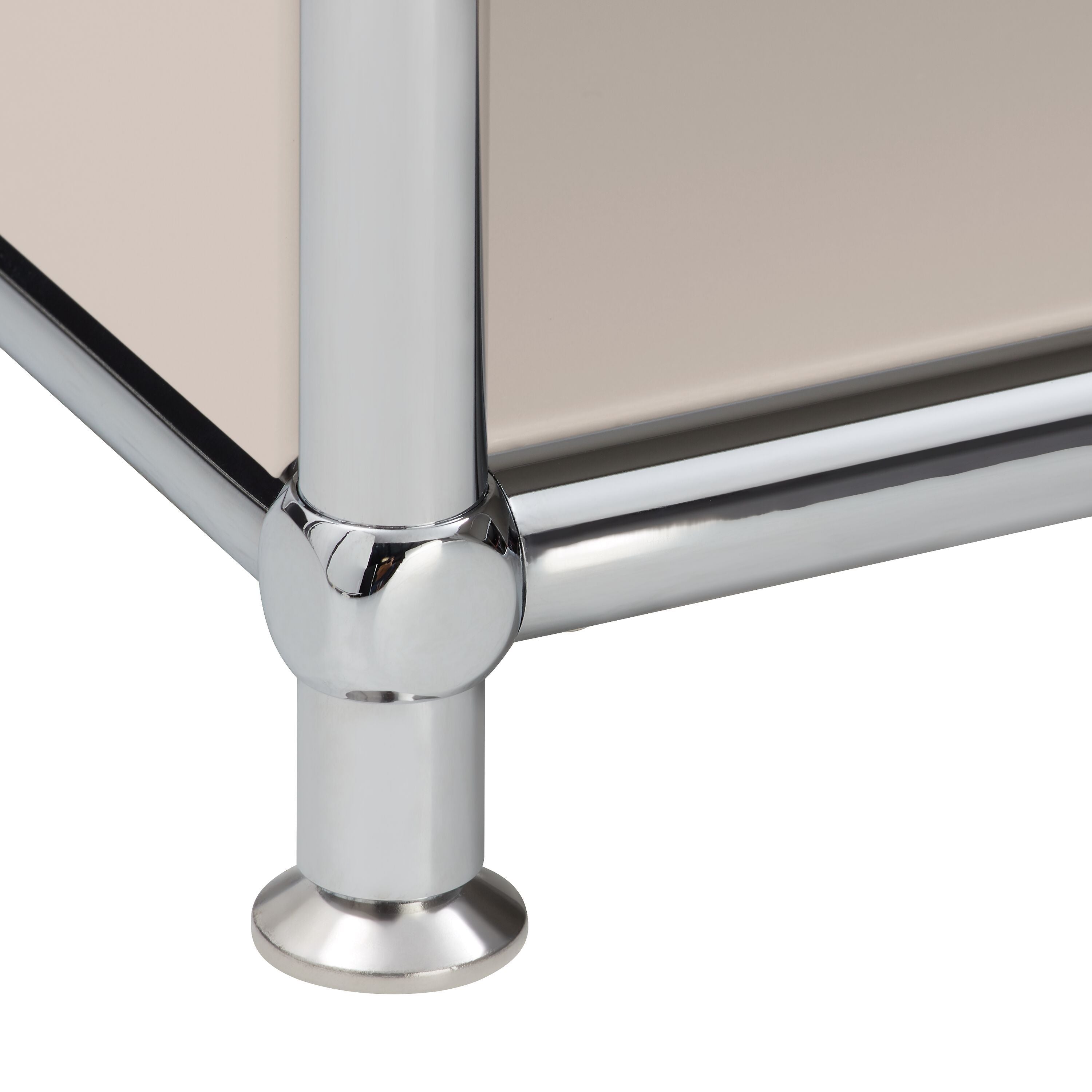 FLEXCUBE Eckschreibtisch - Taupe / B: 152.0 cm x T: 115.0 cm x H: 80.0 cm