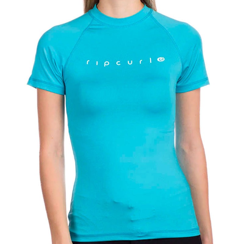Lycra Rip Curl Sunny Rays Relaxed S/SL Bleu - The Corner Shop