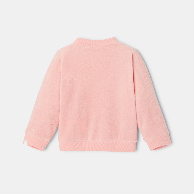 Sweat en coton rose mixte Absorba
