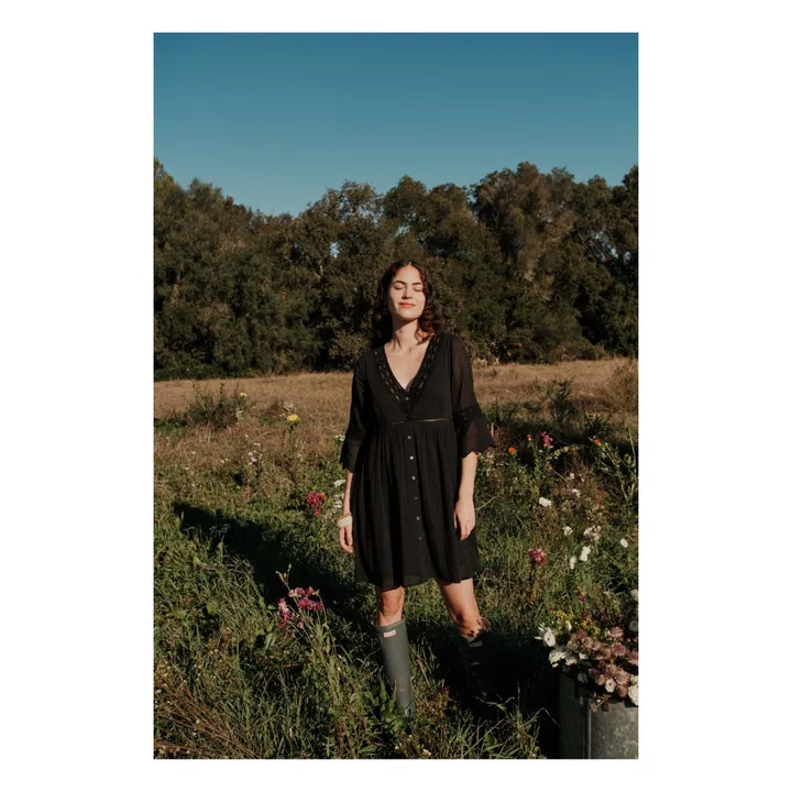 Louise Misha Robe Chacha - Collection Femme | Noir