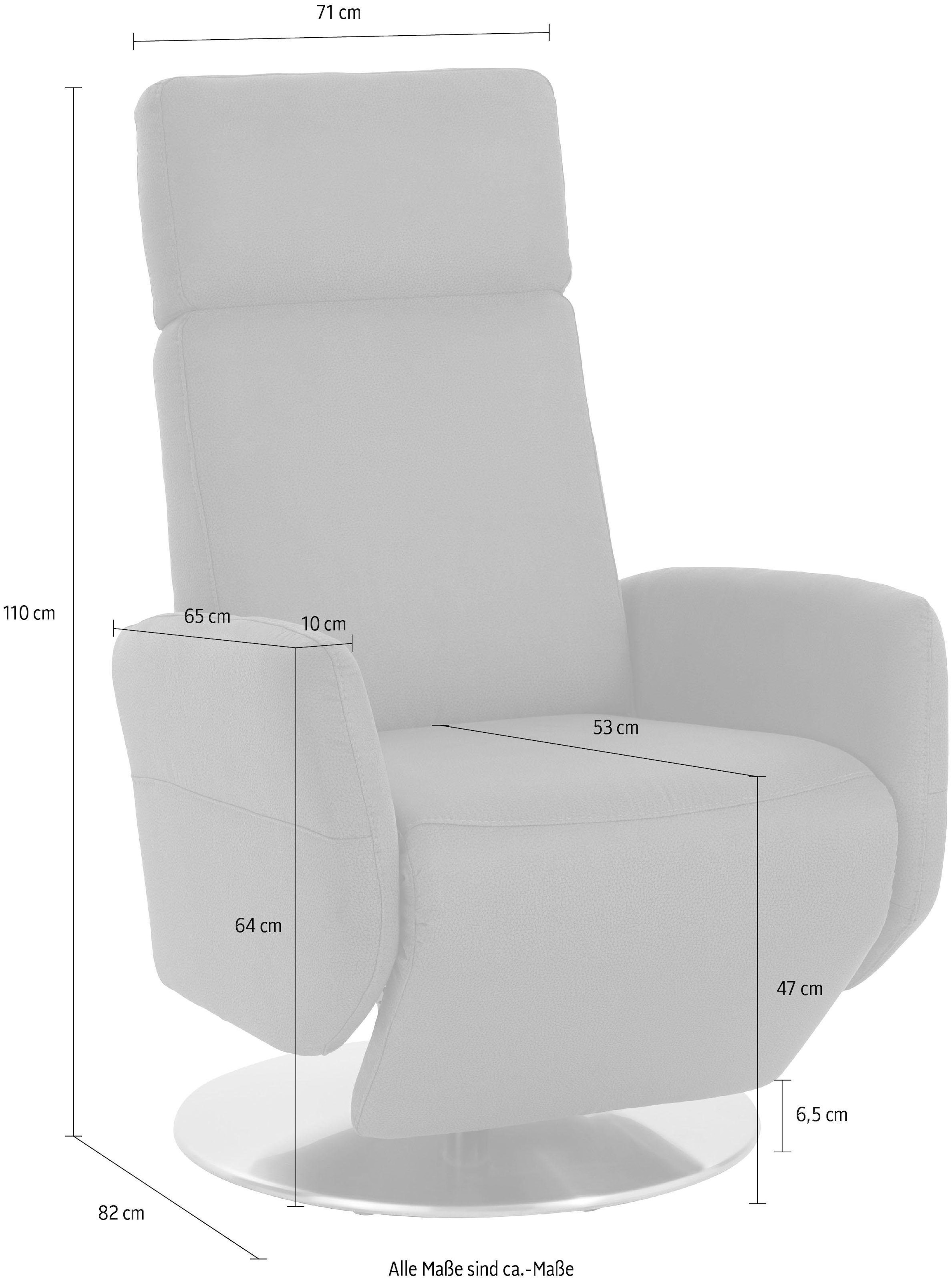 sit&more TV-Sessel »Kobra« manuelle Relaxfunktion