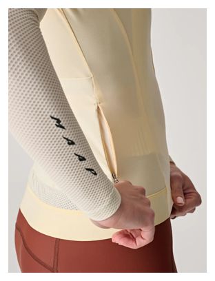 Maillot Manches Longues Maap Evade Pro Base 2.0 Femme Crème