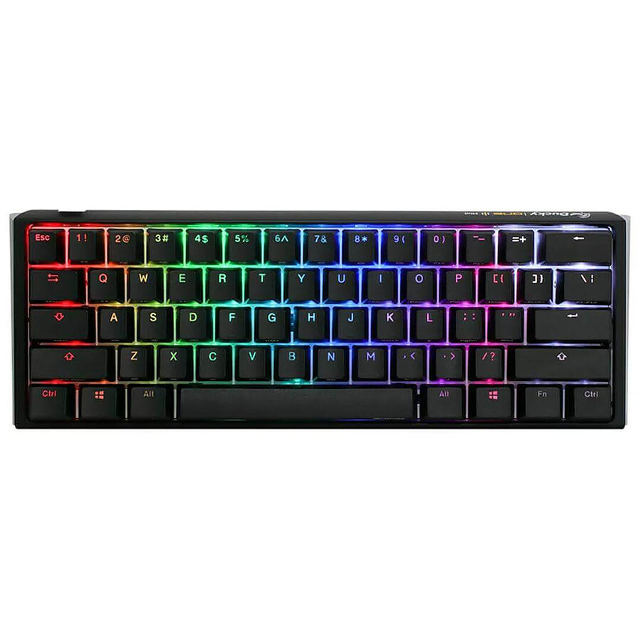 Ducky Channel One 3 Mini - Black - Cherry MX Blue