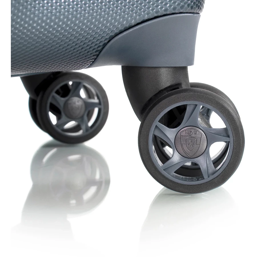 Heys Vantage Smart Access - 4-Rollen-Trolley L 76 cm erw. slate blue