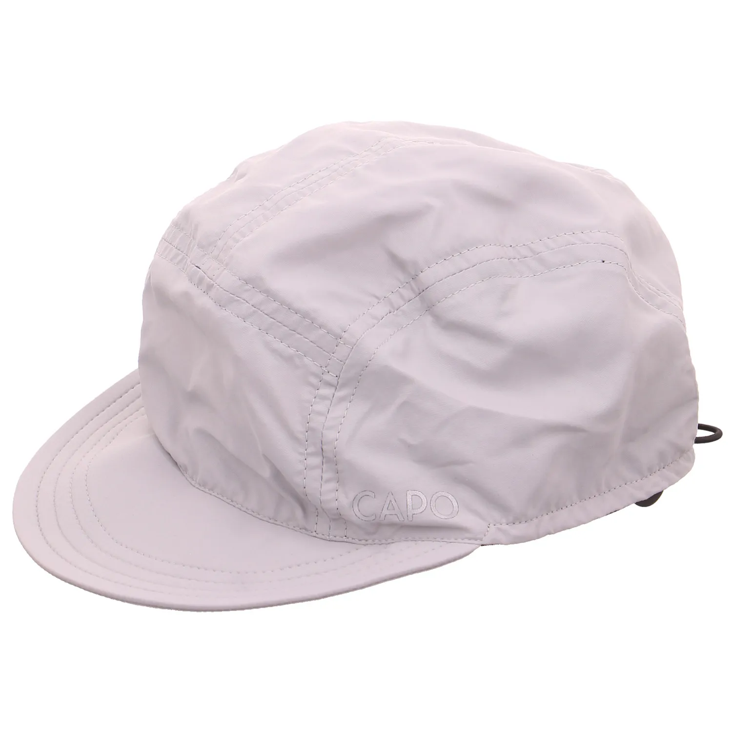 CAPO Schildmützen-Erw. Grau Textil