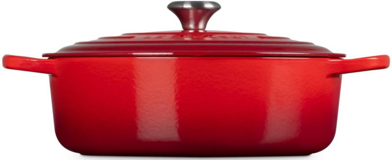 Le Creuset - Signature - Risottopan - Kersenrood - 30 cm - Voor Alle Kookplaten En Ovens