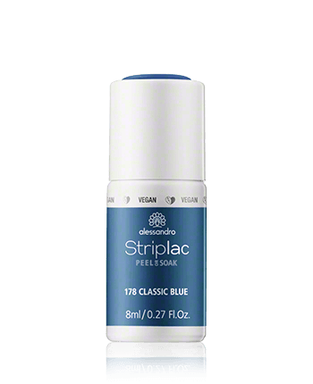 Alessandro Striplac Peel or Soak 178 Classic Blue 8ml