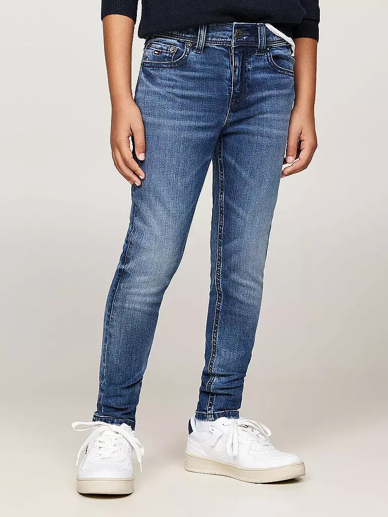 TOMMY HILFIGER Jungen Jeans Slim Fit  blau