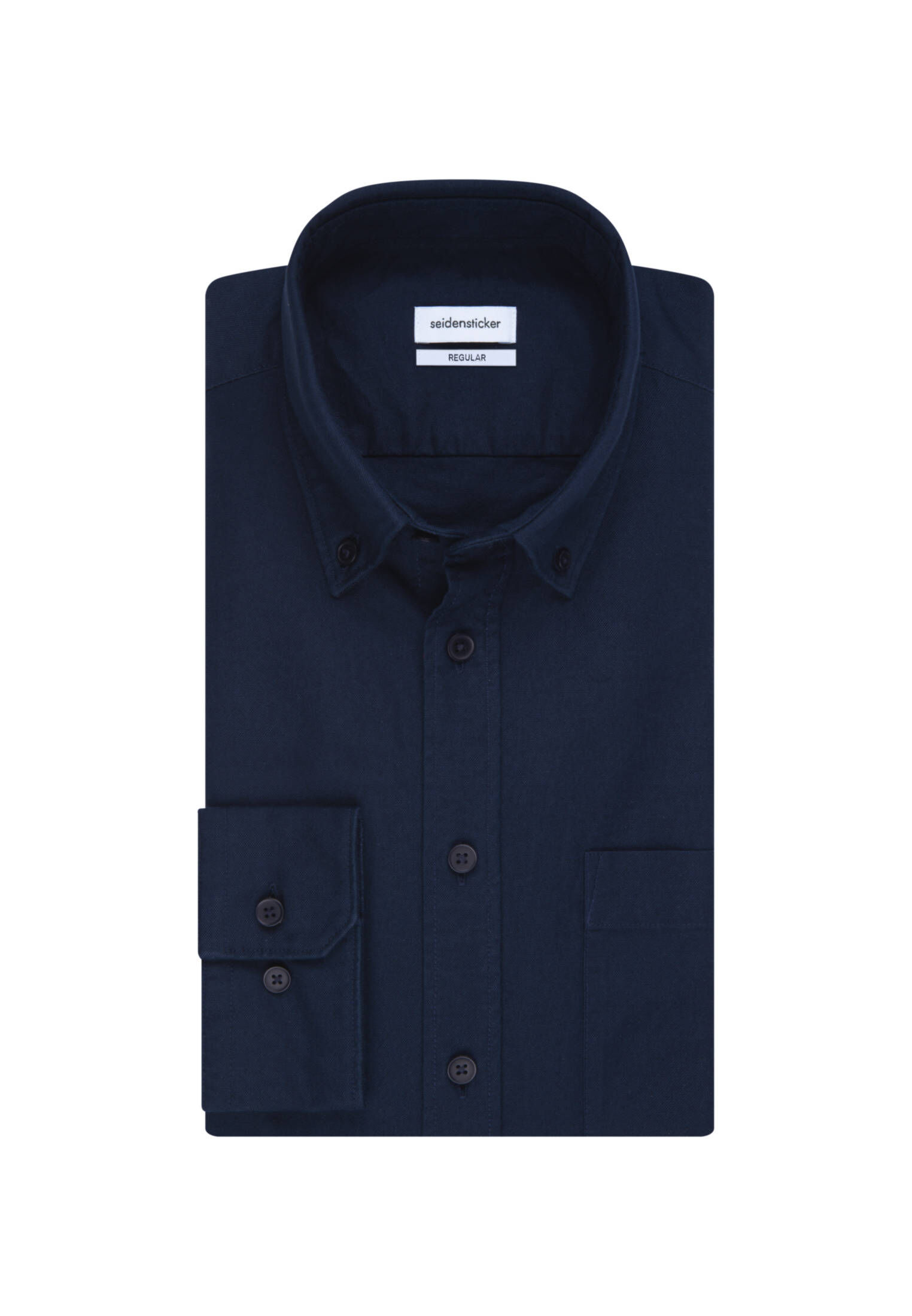 Seidensticker| Herren Casual Hemd Schwarze Rose