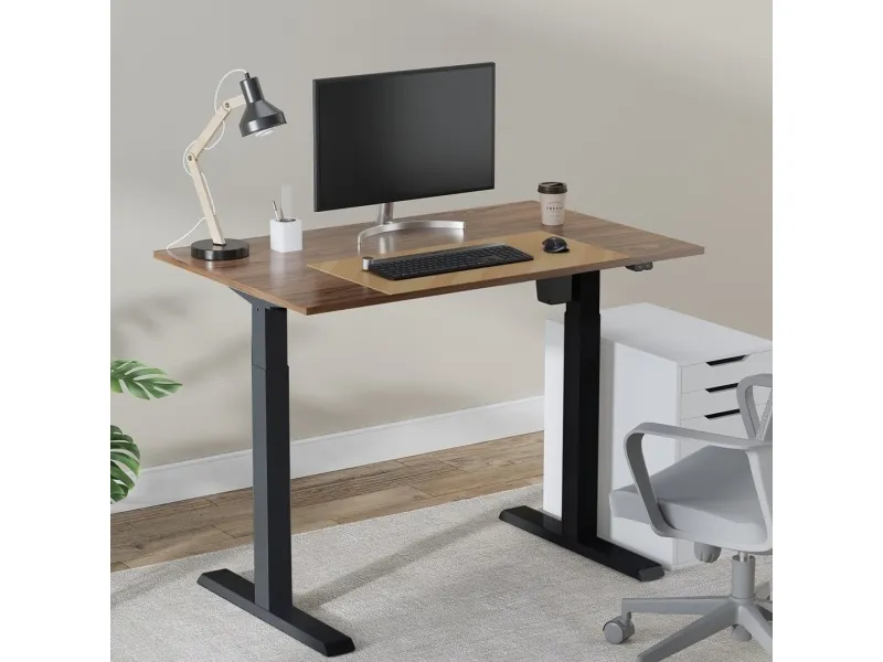 Ergo Office ER-403B Sit-stand Desk Table Frame Electric Height Adjustable Desk Office Table Without Table Top Black