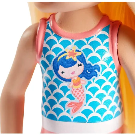 Barbie Beach Puppe Chelsea im Meerjungfrau Design