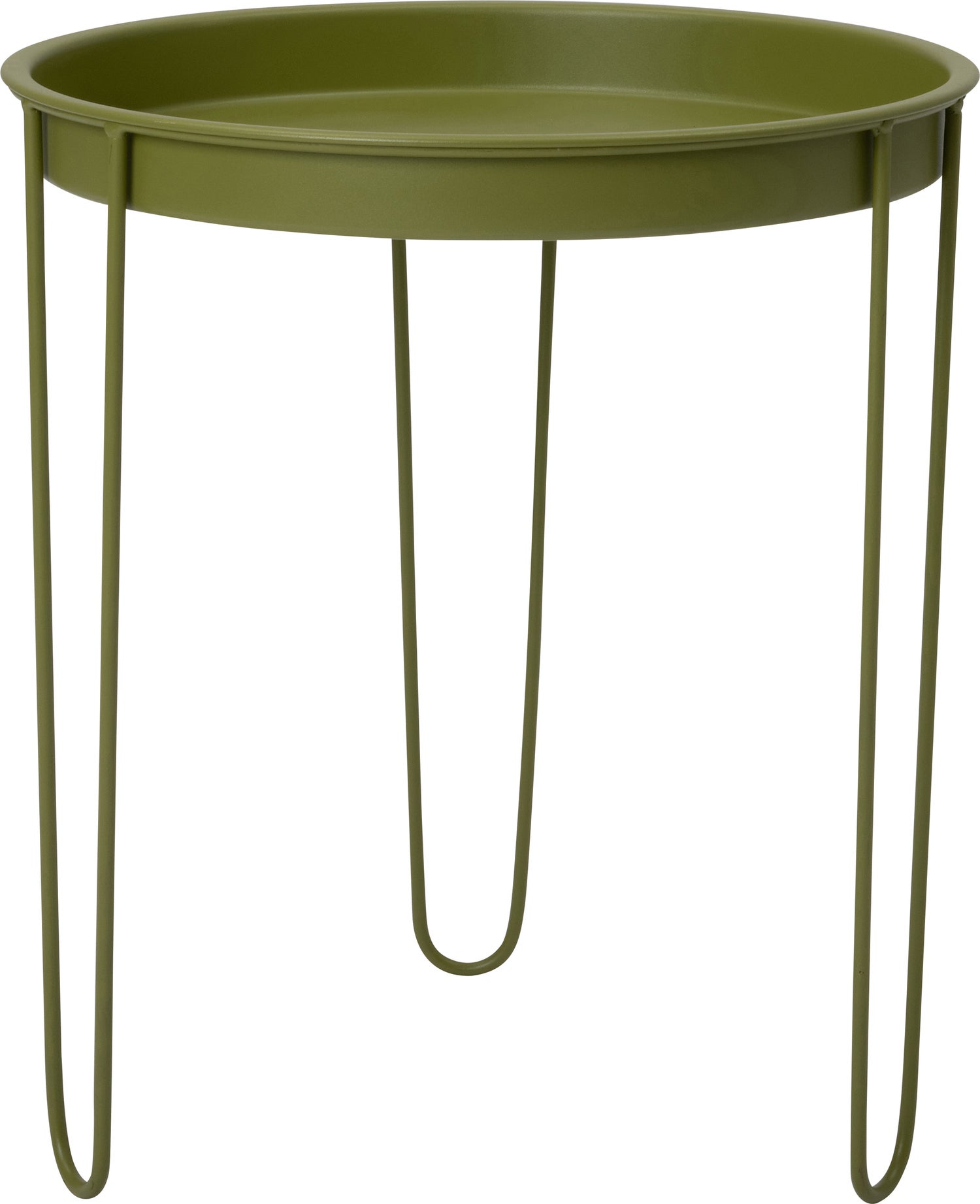 Intratuin Tray bijzettafel groen D 39,5 H 45 cm