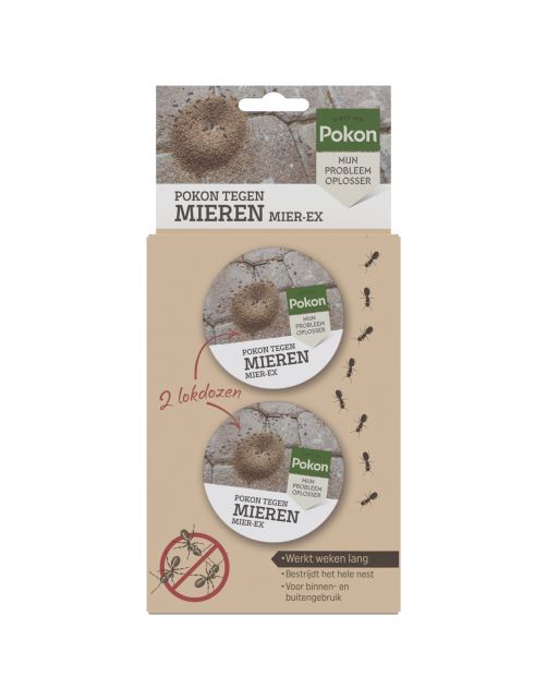 Pokon Tegen Mieren Lokdoos - Insectenbestrijding - 2 stuks