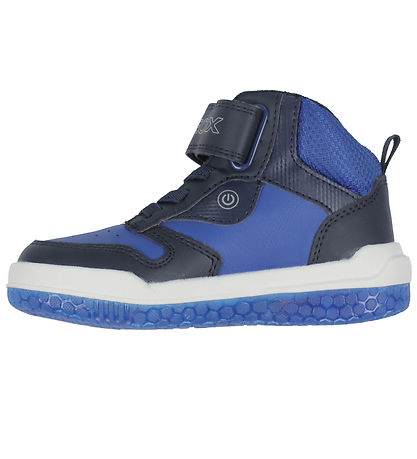 Geox Stiefel m. Licht - J Buzzerlight - Navy/Royal