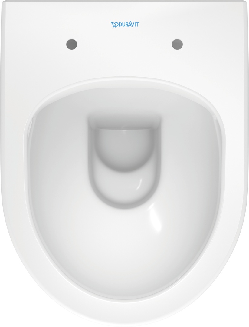 Duravit No. 1 compact toilet randloos wit glans